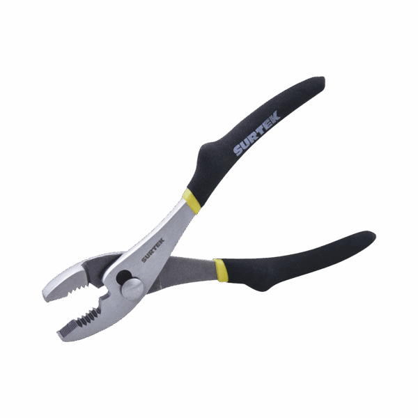 Pinza para mecánico de 8" con mango de vinil.
