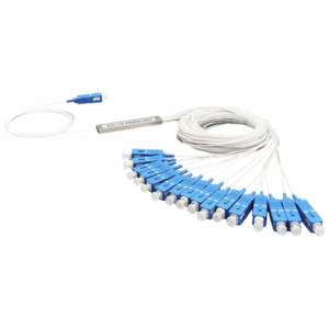 Splitter (Divisor Óptico) tipo PLC, 1×16, conectores SC/UPC
