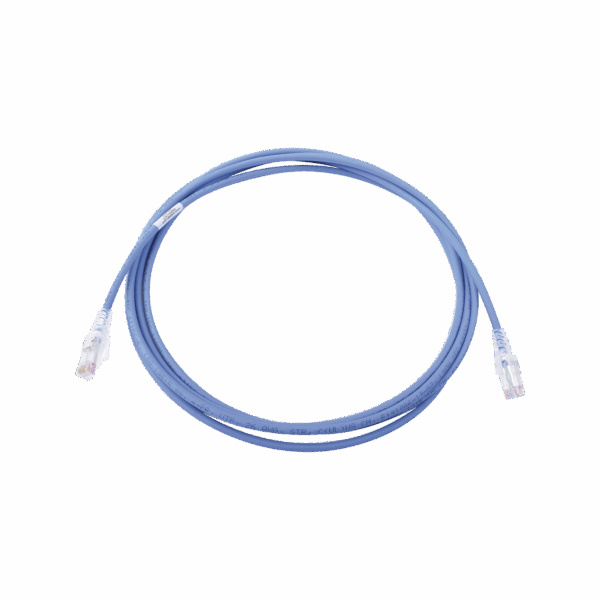 Patch Cord MC6 Modular Cat6 UTP, CM/LS0H, 10ft, Color Azul, Versión Bulk (Sin Empaque Individual)