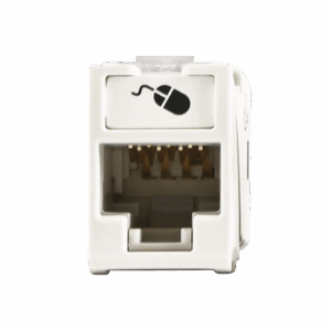 Jack UltraMAX Cat6, UTP, Montaje híbrido en Placa de Pared (...