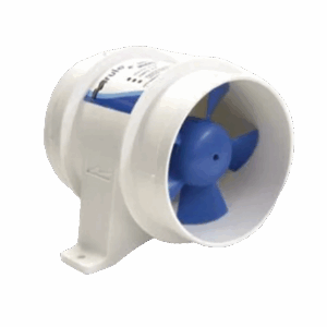 Soplador de aire de 4 pulgadas de diámetro a 24 V