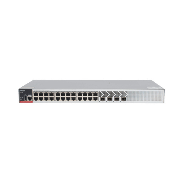 Switch PoE+ Empresarial 370 Watts, Administrable L2+, 24 Puertos Gigabit y 4 Puertos Uplink SFP 2.5G