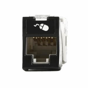 Jack UltraMAX Cat6, UTP, Montaje híbrido en Placa de Pared (...