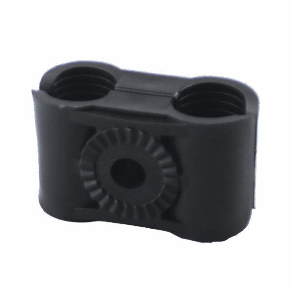 Paquete de 10 Sujetadores Plasticos Para Cable Coaxial de 1/2"