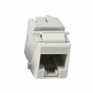 Jack UltraMAX Cat5e, UTP, Tipo Keystone, Color Blanco, Punch...