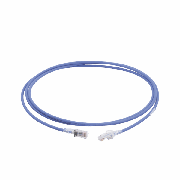 Patch Cord MC6 Modular Cat6 UTP, CM/LS0H, 7ft, Color Azul