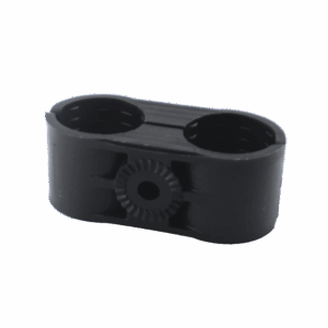 Paquete de 10 Sujetadores Plasticos Para Cable Coaxial de  1- 1/4″