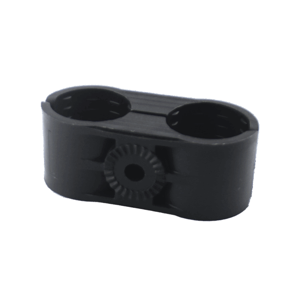 Paquete de 10 Sujetadores Plasticos Para Cable Coaxial de  1- 1/4"