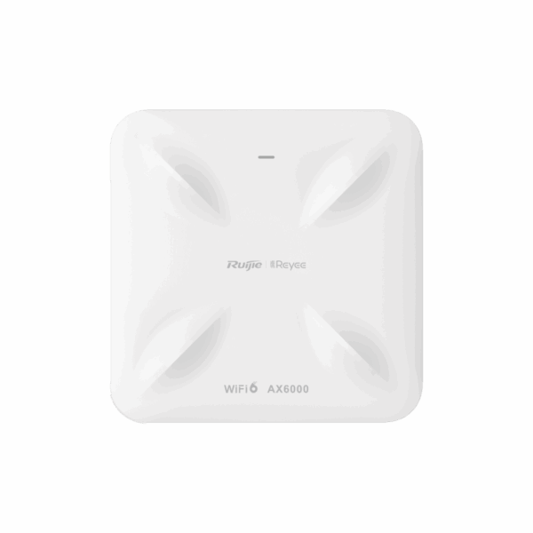Punto de Acceso Mesh Wi-Fi 6 con doble puerto multi-gigabit 2.5G Interior en Techo hasta 5.9 Gbps, doble banda 802.11 AX6000 MU-MIMO 4x4