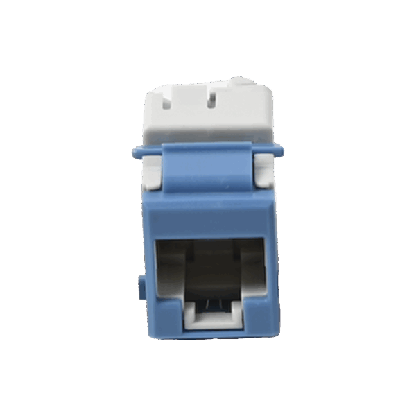 Jack UltraMAX Cat6, UTP, Tipo Keystone, Color Azul, Punch Down