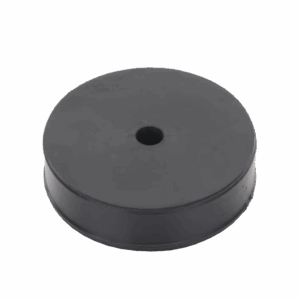 Inserto de Caucho de 4″ Con Un Orificio para Cable de 3/8 in