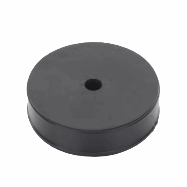 Inserto de Caucho de 4" Con Un Orificio para Cable de 3/8 in