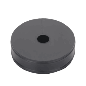Inserto de Caucho de 4″ Con Un Orificio para Cable de 1/2 in