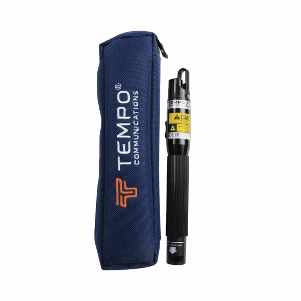 Localizador Visual de Fallos (VFL) para fibra óptica con entrada universal de 2.5 mm, hasta 7 Km de distancia