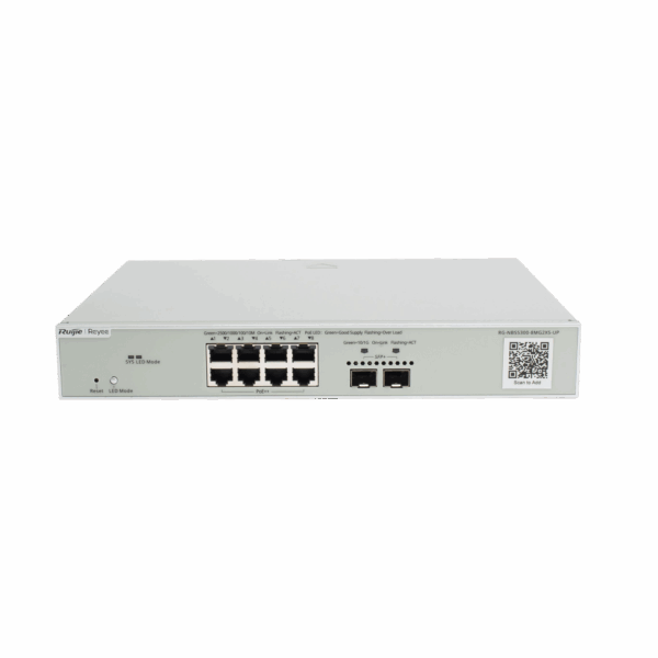 Switch Multi-Gigabit PoE++ 370W 802.3bt Capa 3 Administrable Cloud, Diseñado Para Access Points WiFi 6/7