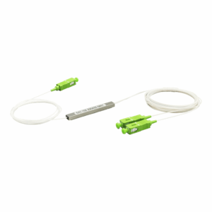 Splitter (Divisor Óptico) tipo PLC, de 1×2, conectores SC/APC