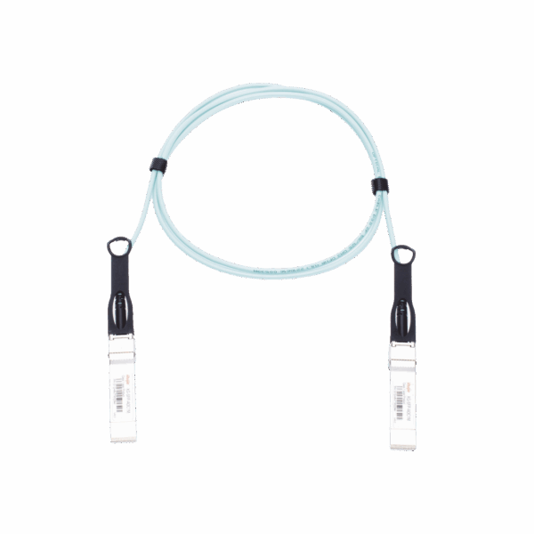 Jumper de fibra con  MINI-GBIC SFP+ 10GB 1m