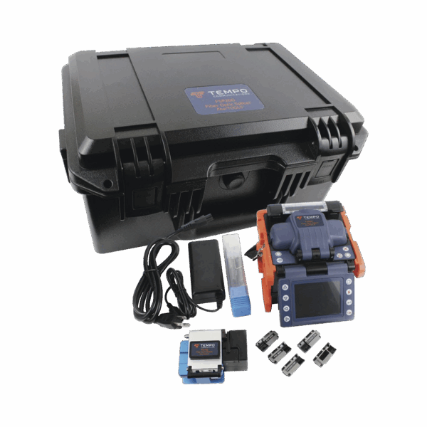 Fusionadora de Fibra Óptica de Alineación por Núcleo con 6 Motores con Perdida Típica (SM); 0.01 dB (MM); 0.04 dB) / Capacitación básica virtual gratuita