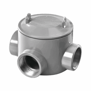 Caja con Tapa Tipo GRT de 3/4″ (19 mm) / Caja a Prueba...