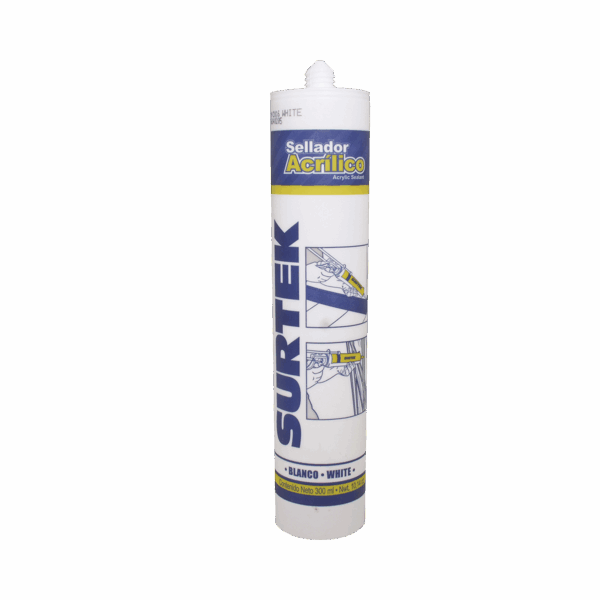 Sellado Acrílico /Color Blanco / Contenido 280 ml.
