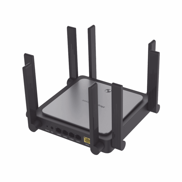 Home Router inalámbrico MESH WI-FI 6 4x4 doble banda 1 puerto WAN Gigabit y 4 puertos LAN Gigabit