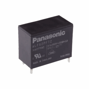 Relevador de 4 pines para tarjetas impresas Through-Hole de 12 Vcc, 31 Amp.