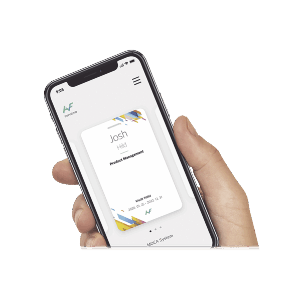 Tarjeta Virtual  / para uso con su SMARTPHONE / compatible con todos los lectores SUPREMA que soporten Bluetooth