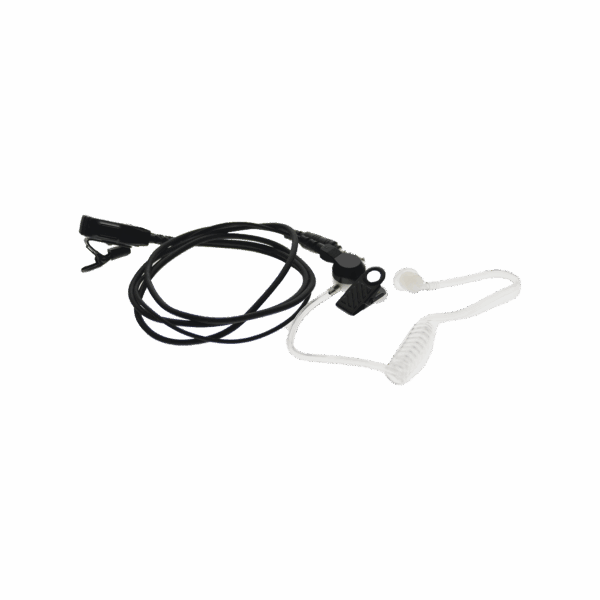 Micrófono - audífono de solapa con tubo acústico para RG360