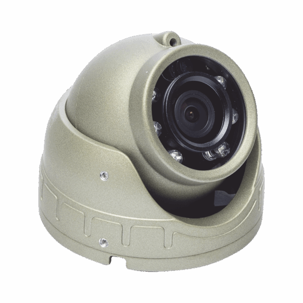 Cámara Mini Domo AHD 2 Megapixel / Lente 2.8 mm / 3 mts IR / Micrfono Integrado / Uso en Interior / Compatible con DVR´s Moviles Streamax / Conector Tipo Aviación