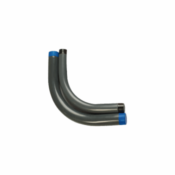 Codo Conduit Rígido de Aluminio de 1" (25.4 mm) / Recubierto de PVC / Interior de Uretano.