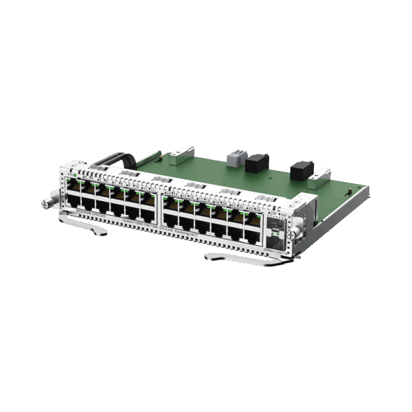 e-Lighten Tarjeta Modular para OLT modelo RG-NBF6002M, 24 puertos Ethernet de 1G, 2 puertos SFP+ de 10G