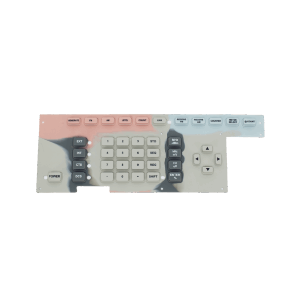 Membrana Elastomérica "Touch Pad" para Monitor de Servicio Ramsey COM-3010.