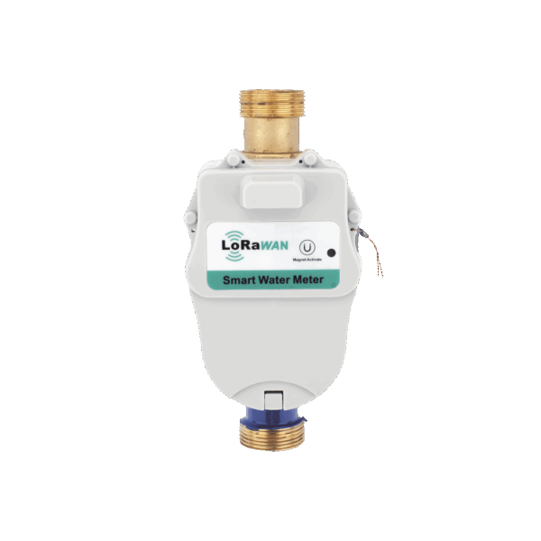 FLUJOMETRO DE AGUA  LORAWAN® PARA TUBERIA DE 1 PULGADA CON VALVULA DE CORTE DE FUJO