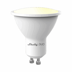 Foco tipo Gu10 inteligente con señal inalámbrica, color dual blanco y cálido, uso de App Shelly. AC 100-240V