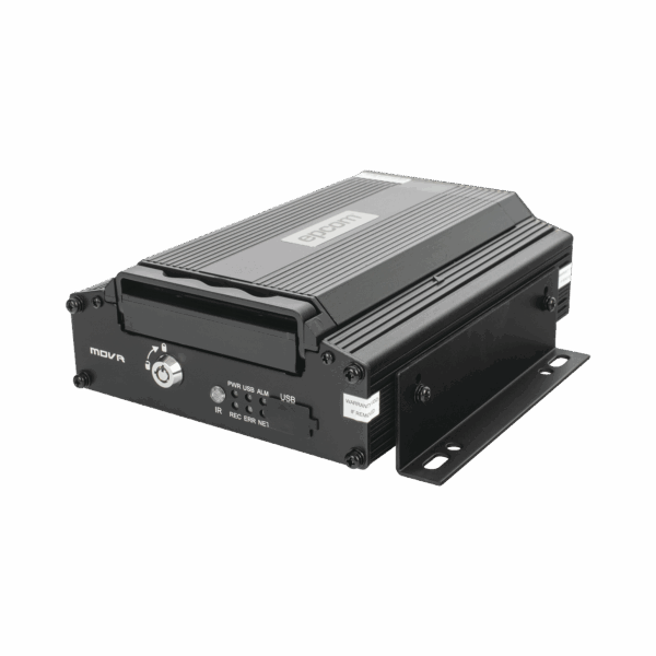 DVR Móvil / Multiplataforma / 4 Canales AHD 2 Megapixel / Almacenamiento en HDD / H.265 / Chip IA Embebido / Soporta 4G / WiFi / GPS