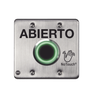 Interruptor IR NoTouch® de Acero Inoxidable, Salida Doble, A...