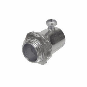 Conector de 1 1/2″ (38 mm) para Pared Delgada con Tornillo.