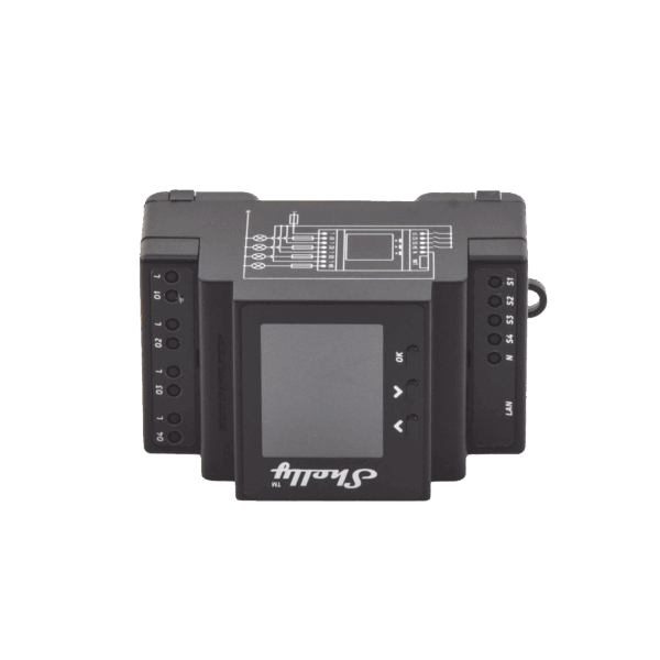 Relevador 40A inalámbrico WIFI y Ethernet / 4 canales inteligentes / 10A por canal, 110-230 V /montaje riel DIN