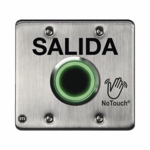 Interruptor IR NoTouch® de Acero Inoxidable, Salida Doble, S...