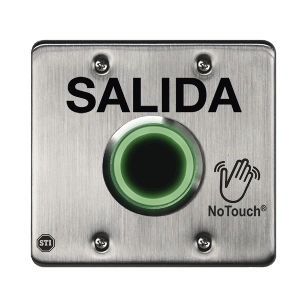 Interruptor IR NoTouch® de Acero Inoxidable, Salida Doble, SALIDA