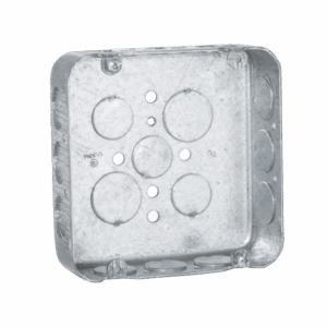 Caja Cuadrada  4 11/16″/ Profundidad  1 1/2″/ 15...