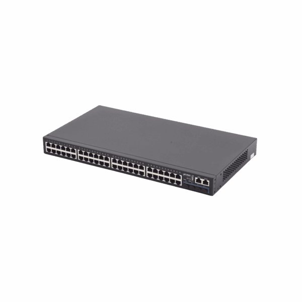 Switch Administrable Stackeable Capa 3, 48 Puertos 10/100/1000T, 4 Puertos 10G SFP+