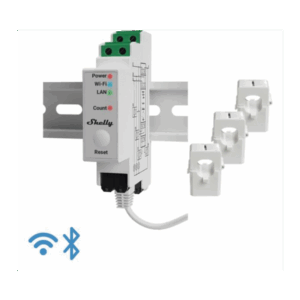 Medidor Trifásico de Corriente Alterna / WIFI / industrial y residencial / Nube P2P
