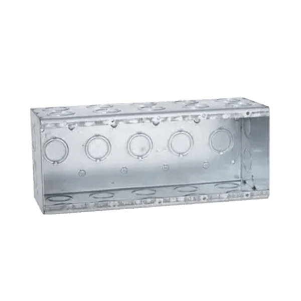 Caja Multigang de 5 Gangs/ Profundidad de 3-1/2"/ 29 Entradas de 1/2" - 3/4".