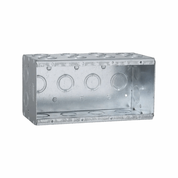 Caja Multigang de 4 Gangs/ Profundidad de 3-1/2"/ 24 Entradas de 1/2" - 3/4".