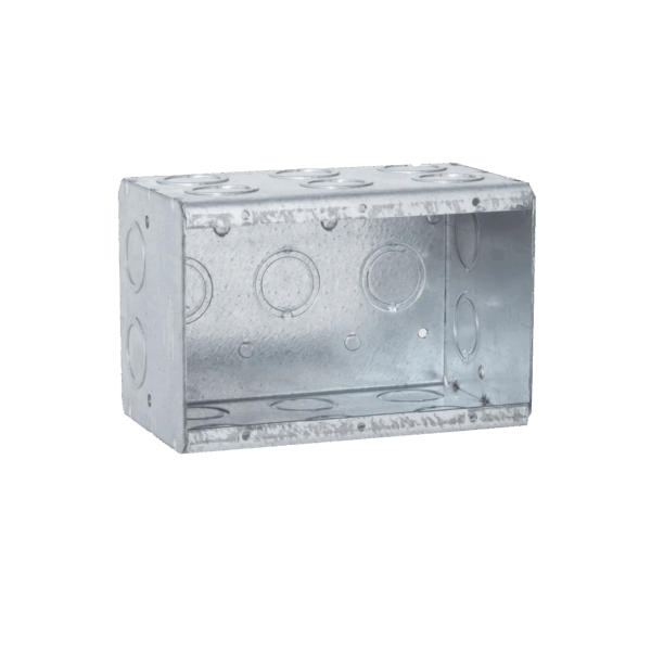 Caja Multigang de 3 Gangs/ Profundidad de 3-1/2"/ 19 Entradas de 1/2" - 3/4".