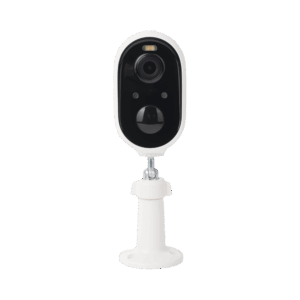 Cámara IP de Batería (Gran Angular) 3 Megapixel | WiFi | Audio Bidireccional | Batería Recargable 5200 mAh | IP65 |Exterior con Protección|  Estadísticas de Energía | Detección de Humanos | Incluye Panel So