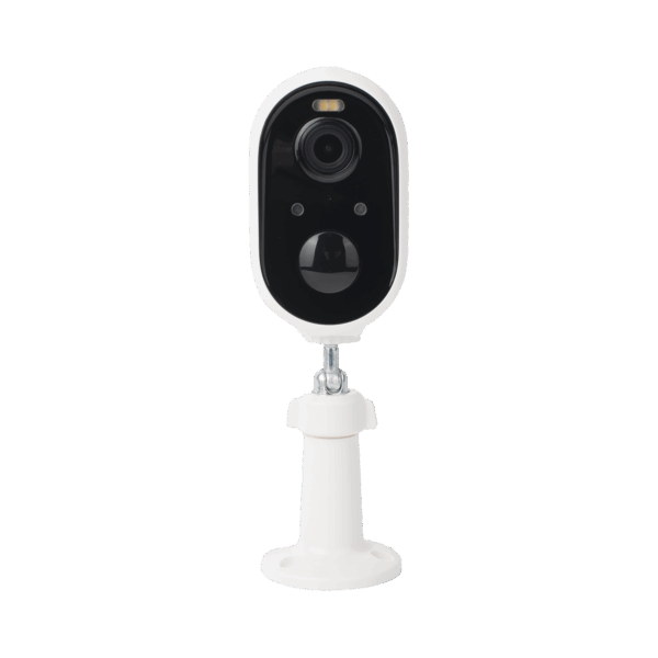 Cámara IP de Batería (Gran Angular) 3 Megapixel | WiFi | Audio Bidireccional | Batería Recargable 5200 mAh | IP65 |Exterior con Protección|  Estadísticas de Energía | Detección de Humanos | Incluye Panel So