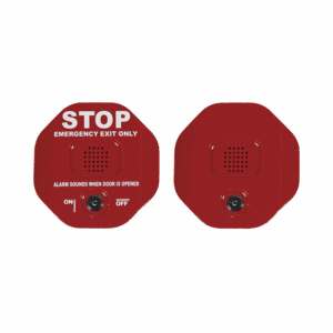 Alarma de puerta multifunción Exit Stopper® para una puerta con bocina remota