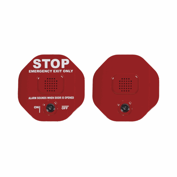 Alarma de puerta multifunción Exit Stopper® para una puerta con bocina remota